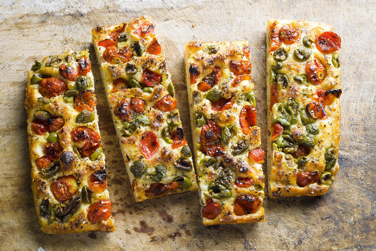 Easy Authentic Focaccia Bread Recipe with Olive Oil & Herbs
