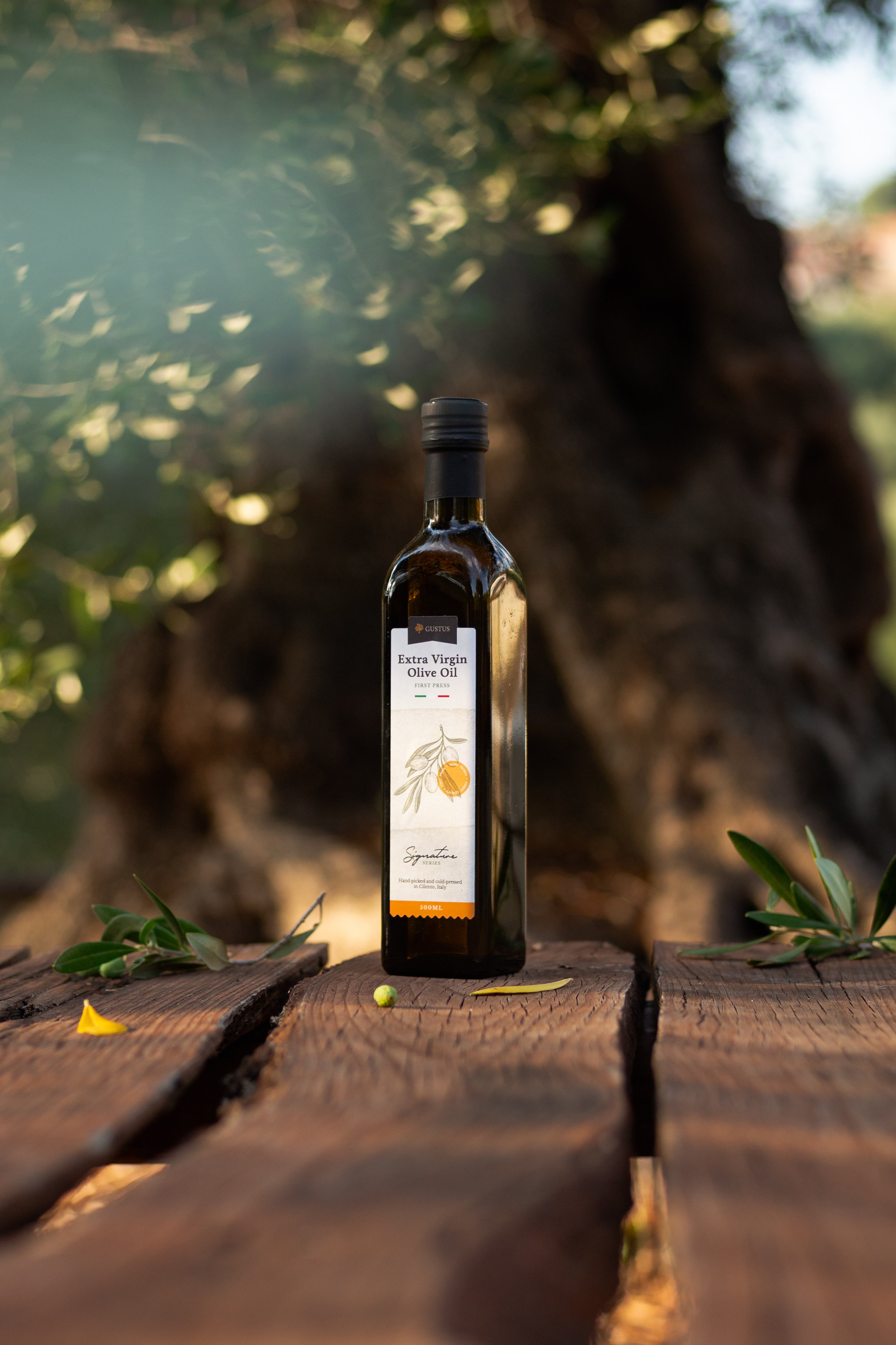 Gustus organiskā extra virgin olīveļļa