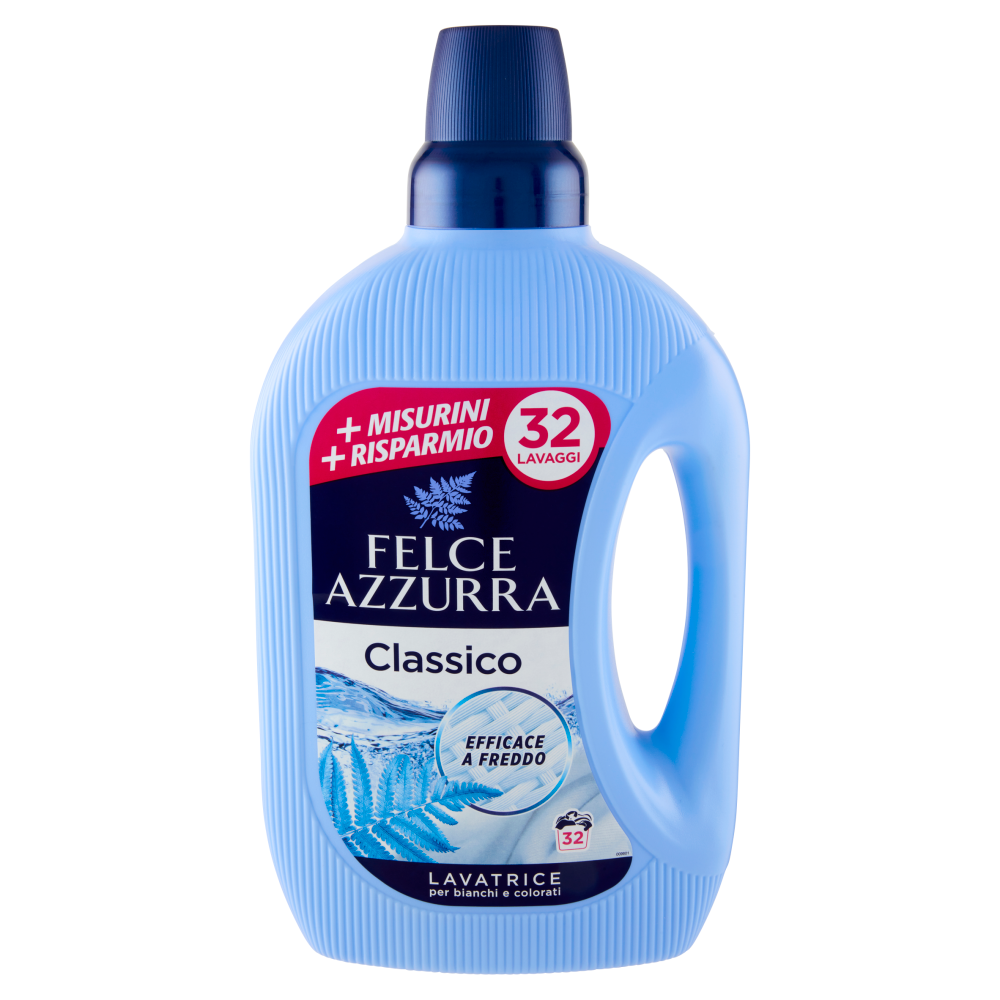 Felce Azzurra Classico mazgāšanas līdzeklis baltajiem un krāsainajiem audumiem - 1,595 l