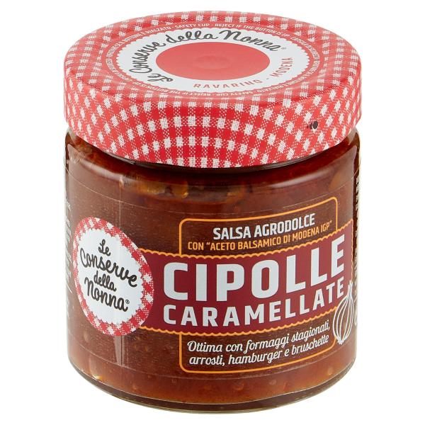 Conserve della nonna karamelizēti sīpoli - 200 g