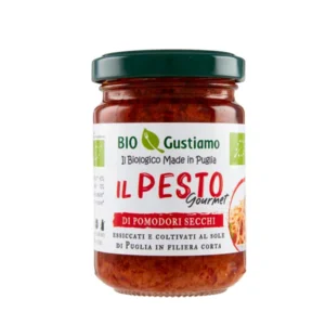 Bio gustiamo saulē kaltētu tomātu pesto - 140 g