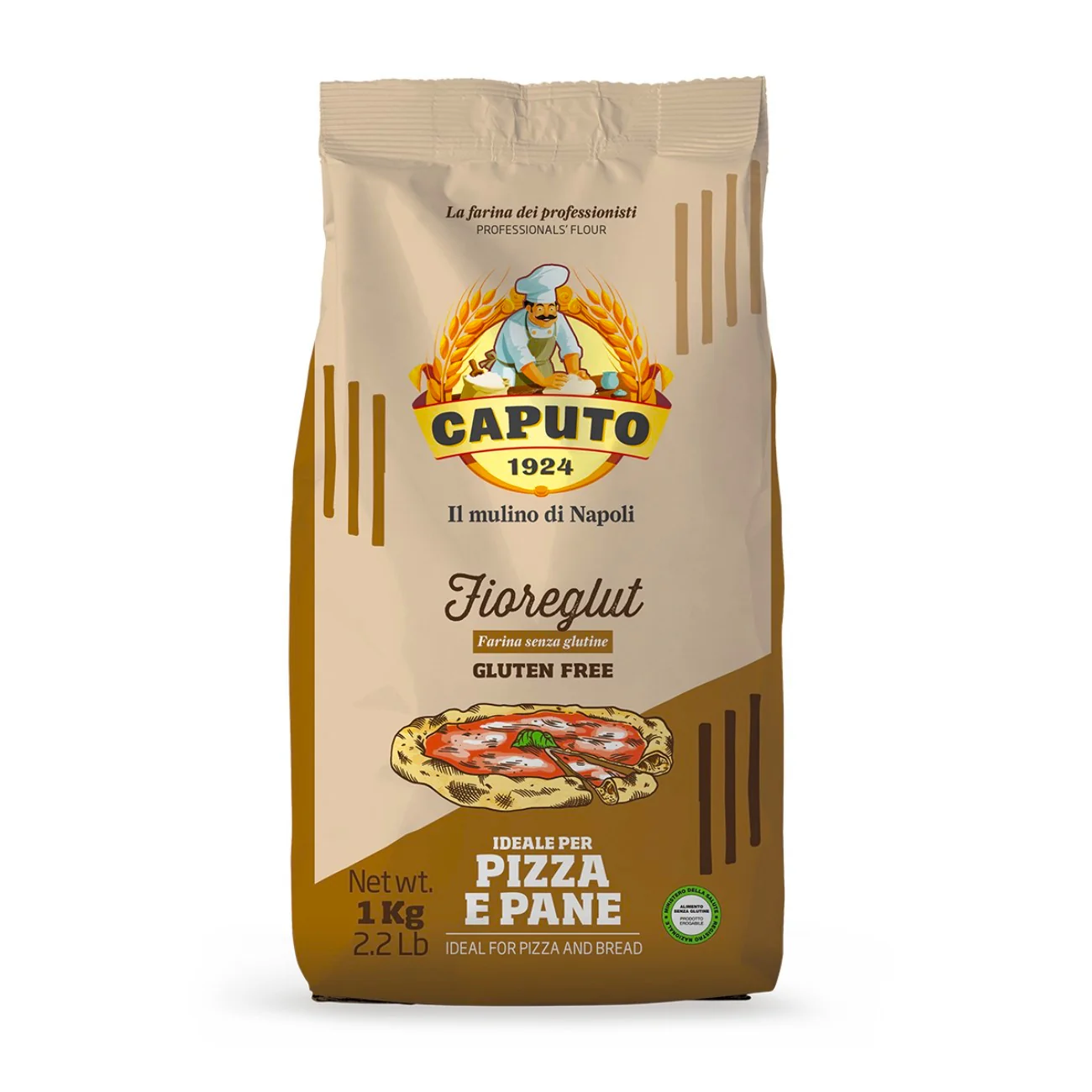 Caputo bezglutēna milti fioreglut - 1 kg